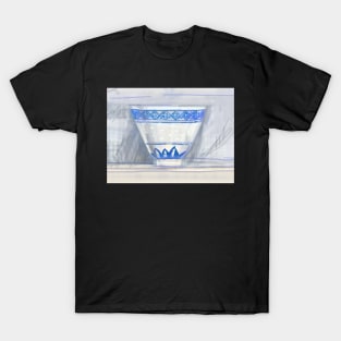 Blue and white cup T-Shirt